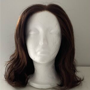 Henry Margu Kendall Wig in 6H Chestnut Brown with Auburn Highlights
